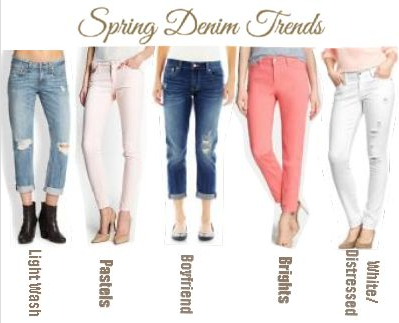 Spring Denim Trends