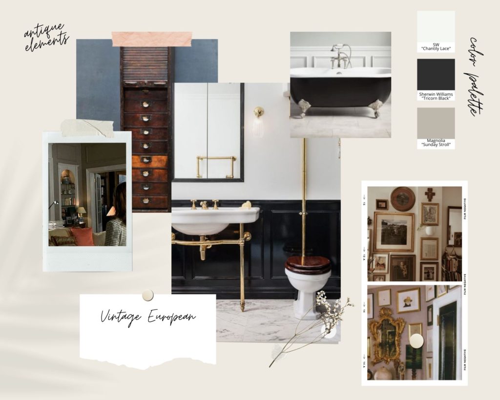 Casita traditional bathroom Mood Board (1)