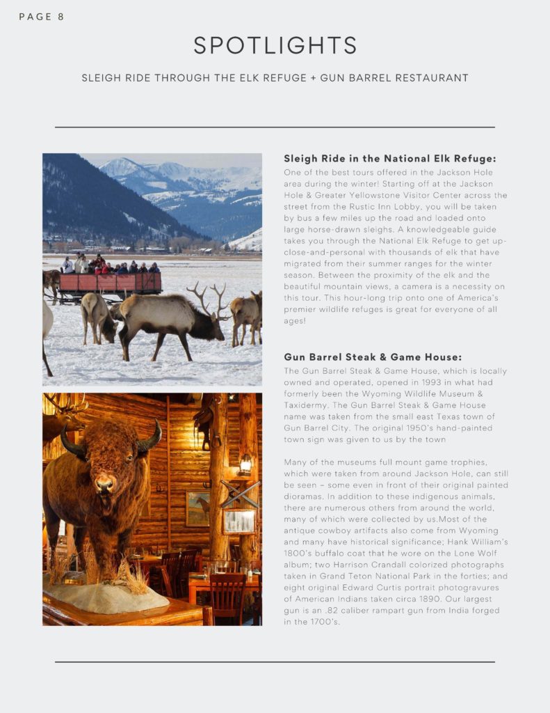 Jackson Hole Wyoming Winter Travel Itinerary for Adventurers